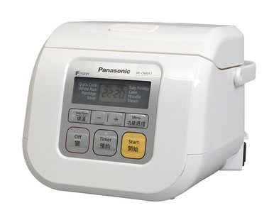 Rijstkoker 500ml - Panasonic SR-CM051 - Compact Wit Design