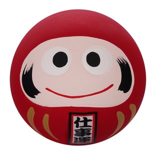 Japanse Daruma Pop - Traditioneel Gelukssymbool - 6 x 6 x 6 cm