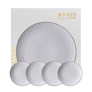 Bordenset Nippon White - Tokyo Design Studio - 30.5cm x 15cm