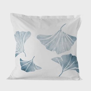 Kussensloop Ginkgo | Blanc
