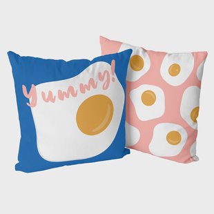 Set van 2 kussenhoezen Yummy | Aware