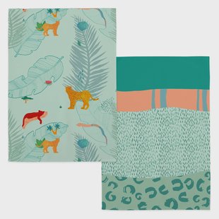 Set van 2 theedoeken Savage | Aware