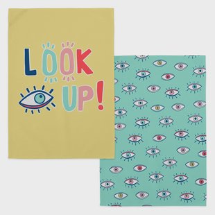 Set van 2 theedoeken Look Up | Aware