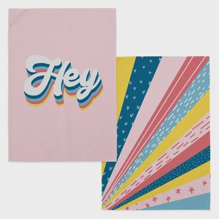 Set van 2 theedoeken Hey | Aware