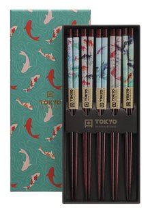 Chopsticks Set - Tokyo Design Studio - Goudvis Decoratie - 5 paar