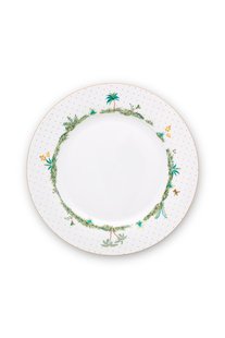 Pip Studio Dinerbord Jolie Stippen Goud Blauw 26.5cm