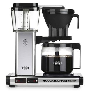 Moccamaster - KBG Select - filterkoffiemachine - Polished Silver Moccamaster - KBG Select - filterkoffiemachine - Polished Silver