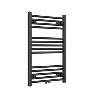 Radiator BWS Saniro 60x80cm Middenaansluiting Mat Zwart