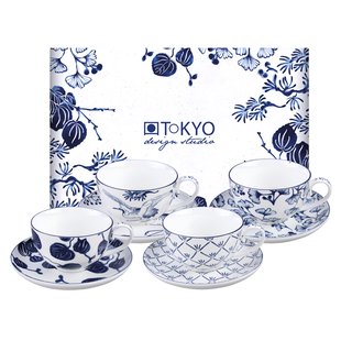 Kop-en-schotelset Flora Japonica - Tokyo Design Studio - 250ml