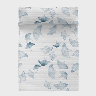 Bedsprei Ginkgo | Blanc
