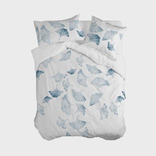 Dekbedovertrek Ginkgo | Blanc