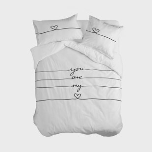 Dekbedovertrek My Love | Blanc