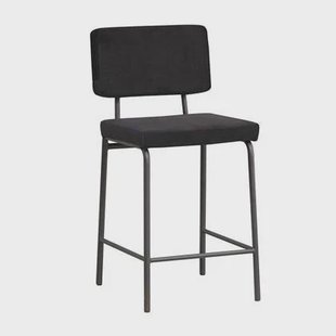 Bronx71 Velvet barkruk Espen zwart 64-77 cm Bronx71 Velvet barkruk Espen zwart 64-77 cm