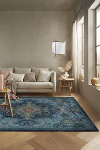 Pip Studio Vloerkleed Moon Delight by Pip Donker blauw 120 x 185 cm