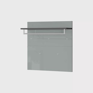 Kapstokpaneel Mercurius Grafiet Grijs