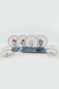 21-delige ontbijtset Flora | Hermia