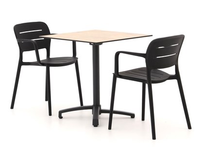 Forza Pazzia/Canzo 70cm dining tuinset 3-delig stapelbaar - Laagste prijsgarantie! Forza Pazzia/Canzo 70cm dining tuinset 3-delig stapelbaar - Laagste prijsgarantie!