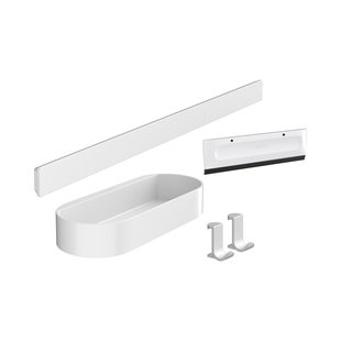 Bundelset Douche HansGrohe WallStoris Mat Wit