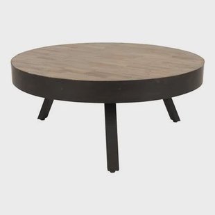 by fonQ basic Teak Salontafel - Ø 74 cm