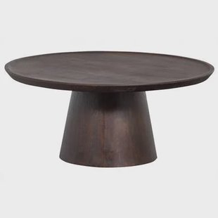 vtwonen Coffee A Gogo Salontafel - Mangohout - Walnoot - 40x90x90