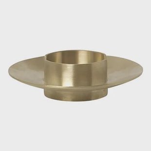 Ferm Living Block Kandelaar - Brass