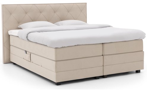 Goossens Excellent Boxspring Nomade Savanne stepping excl. voetbord