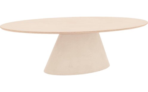 Goossens Eettafel Stone, Ovaal 260 x 120 cm