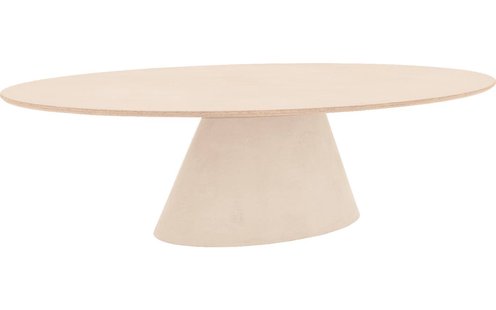 Goossens Eettafel Stone, Ovaal 280 x 120 cm