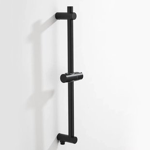 Glijstang BWS Plus Met Wateraansluiting 60 cm Mat Zwart Glijstang BWS Plus Met Wateraansluiting 60 cm Mat Zwart