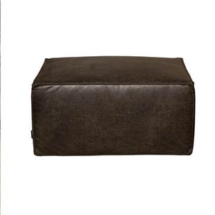 Bronx71 Hocker Memphis eco-leer antraciet
