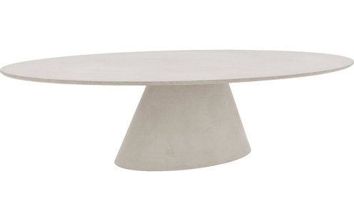 Goossens Eettafel Stone, Ovaal 300 x 120 cm