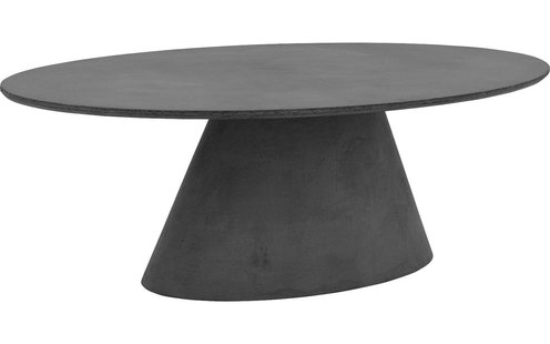 Goossens Eettafel Stone, Ovaal 220 x 120 cm