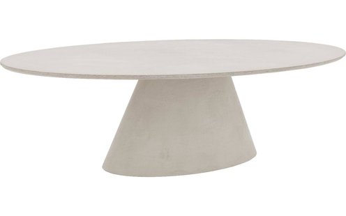 Goossens Eettafel Stone, Ovaal 260 x 120 cm