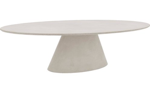 Goossens Eettafel Stone, Ovaal 290 x 120 cm
