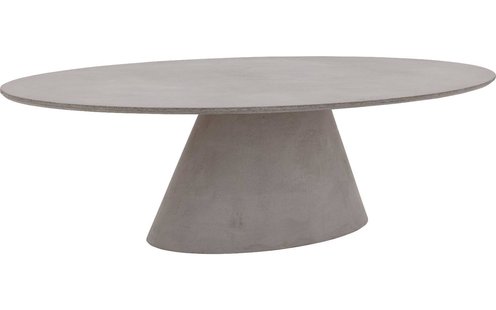 Goossens Eettafel Stone, Ovaal 260 x 120 cm