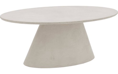 Goossens Eettafel Stone, Ovaal 190 x 110 cm