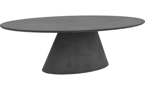 Goossens Eettafel Stone, Ovaal 250 x 120 cm