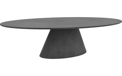 Goossens Eettafel Stone, Ovaal 300 x 120 cm