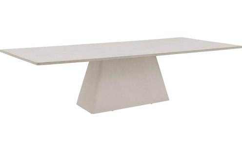 Goossens Eettafel Stone, Rechthoekig 300 x 110 cm