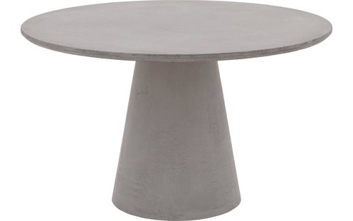 Goossens Eettafel Stone, Rond 130 x 130 cm