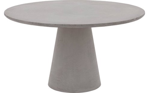Goossens Eettafel Stone, Rond 140 x 140 cm