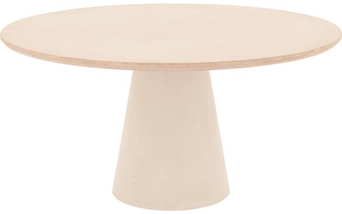 Goossens Eettafel Stone, Rond 150 x 150 cm