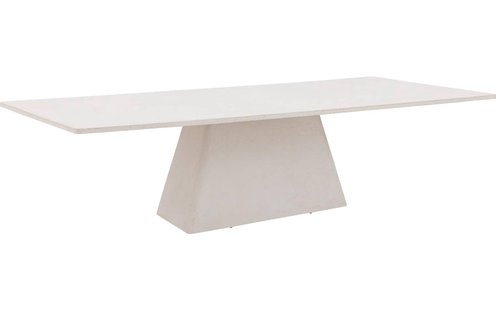 Goossens Eettafel Stone, Rechthoekig 300 x 110 cm