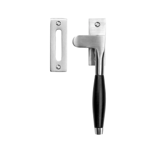 De Oude Deurklink Raamsluiting Klassiek mat nikkel rechts