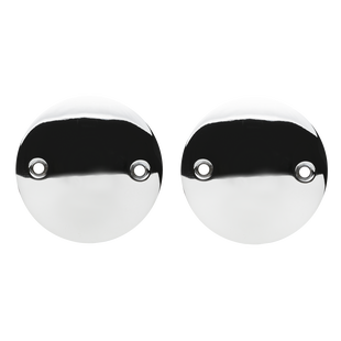 De Oude Deurklink Blindrozet rond - glanzend nikkel