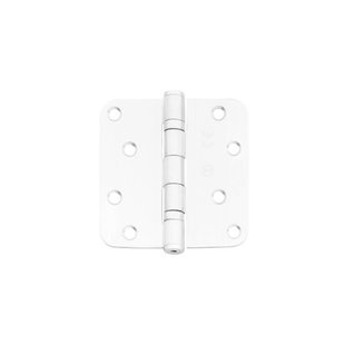 Intersteel Kogellagerscharnier geborsteld rvs 89x89mm afgerond tot 70 kilo