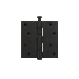 Intersteel Kogellagerscharnier mat zwart recht tot 70 kilo