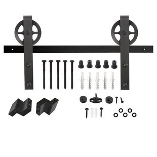 Intersteel Schuifdeursysteem wheel mat zwart