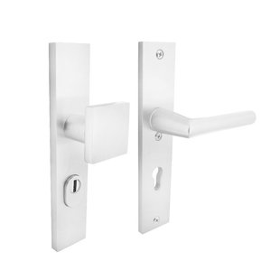 Intersteel Veiligheidsbeslag kerntrekbeveiliging skg3 profielcilinder 72 mm rechthoekig voordeurbeslag