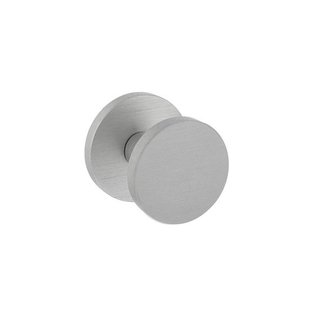 Intersteel deurknop rond 55 mm éénzijdige montage aluminium